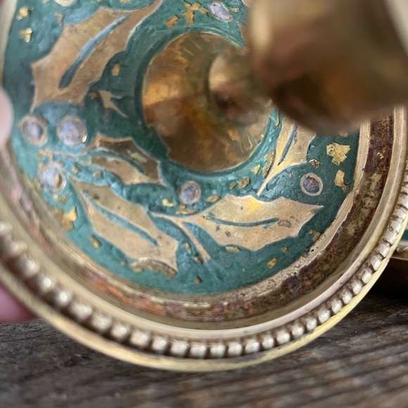 Vintage Brass Chamberstick Candle Holders - Picture 3 of 6